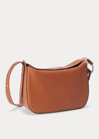 Bolsa Cruzadas Ralph Lauren Mujer Dorados - Calfskin - BOPVU1596